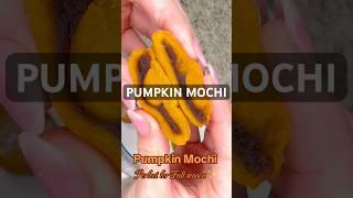 Pumpkin Mochi! A dessert you’ll Fall in love with  #mochi #falldesserts #pumpkin