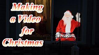 Making a Virtual Santa Projection Loop Video