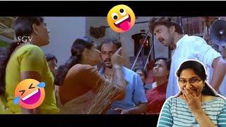 Veera Madakari Movie Comedy Scene REACTION | Kichha Sudeep | Ragini Dwivedi | Sudeep | MM Keeravani