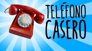 How to make a home phone (Home Experiments for kids)