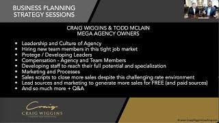 Craig Wiggins, Todd McLain, and Joseph Puckett on insurance agency staffing, comp plans, and more