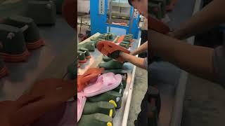 Crafting Comfort: Inside the Process of Sandal Production in a Chinese Small Factory  #factory