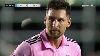 LIONEL MESSI SCORES GAME-WINNING FREE KICK IN INTER MIAMI DEBUT 