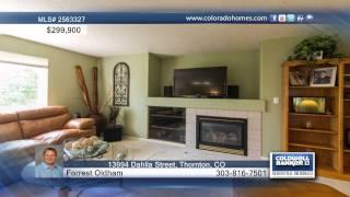 13994 Dahlia Street  Thornton, CO Homes for Sale | coloradohomes.com