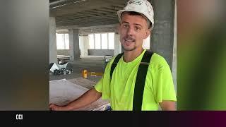 Internship Experience at Residence at 55 Cleveland Ohio Construction Jobsite