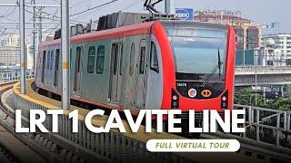 FINALLY! LRT 1 CAVITE EXTENSION IS NOW OPEN! (Phase 1) - FULL VIRTUAL TOUR [5 new stations]