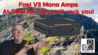 Fosi V3 Mono. A remarkable little powerhouse of an Amp. I really liked it. Sounds very good.