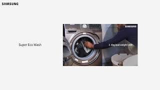 How to use modes of Samsung washing machine?