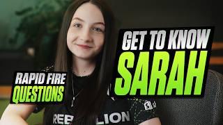 Get to know SARAH! RAPID FIRE Questions - Shopify Rebellion Valorant