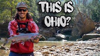 Steelhead Fishing in Amazing Ohio Creek!