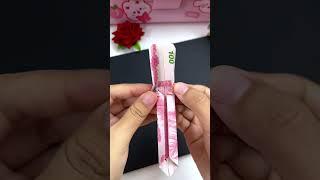 The sword folded with paper is so cool, let's do it together to see origami, origami toys for child