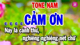 Cảm Ơn Karaoke Tone Nam ( Cm ) Nhạc Sống Rumba Chất Lượng Cao | Tiên Organ