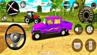 3D Car Simulator Game | Mahindra Bolero Pickup | Driving in Indian Car game