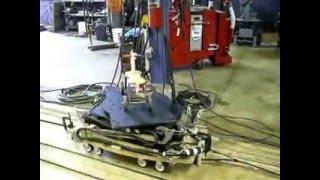 3 Axis Machine - Travel, Lift, Rotate - Shop Demo