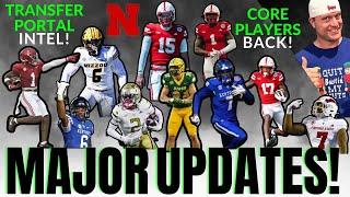 Nebraska's TOP TRANSFER Portal Targets/UPDATE! Dylan RAIOLA Rumors & CORE PLAYERS Coming Back!