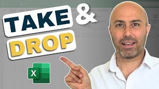 Excel Users LOVE These Two Functions! (TAKE & DROP in Excel)