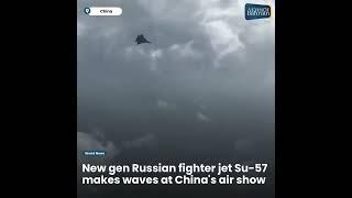 Russia’s Su-57 Steals the Show at China’s Zhuhai Airshow, Outshining New Chinese Fighters