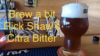 Brew a bit Rick Shaw Citra Bitter review