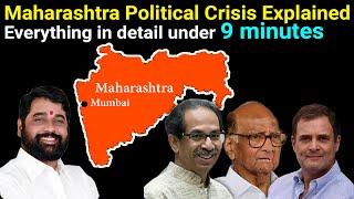 Maharashtra political crisis 2022 Explained under 9 minutes | Will Shivsena split?