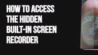 How to access the hidden SCREEN RECORDER on your iPhone