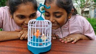 Talking Bird Toy for Diya /DiyaIshwarya/UNBOXING/DIY