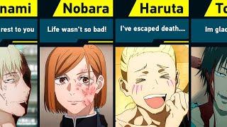 Last Words of Jujutsu Kaisen Characters