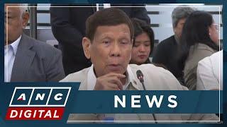 Duterte admits 'looking for someone from INC' to fill position related to drug war | ANC