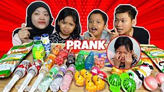 PRANK️MAKAN JAJAN VIRAL JANGAN LAYAN CACA ,TENGOK SAMPAI HABIS ‼️