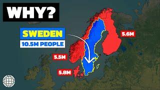 Why Sweden Dominates Scandinavia's Population