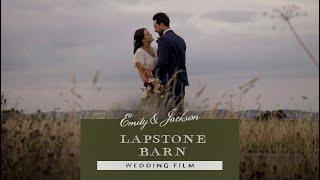 Lapstone Barn | Emily & Jackson's wedding Highlights 2021 | Wedding videographer Cotswolds