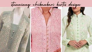 "Stunning Chikankari Kurti Designs: Must Watch Now!"