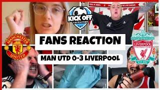 MAN UNITED FANS ANGRY REACTION TO MAN UNITED 0-3 LIVERPOOL | 24/25 PREMIER LEAGUE FAN REACTION