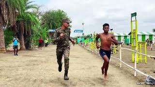 2nd file 1600 meter army bharti runing #indianarmy #army #viral #viralvideo #pda