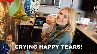 COMING HOME FROM THE HOSPITAL + MY BIRTHDAY SURPRISE FOR TRAVIS!