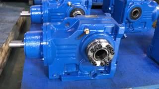 Good Performance MTJAS Series Helical Bevel Gearbox with Shrink disk