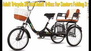 Adult Tricycle 20 Inch Adult Trikes for Seniors Folding #vente #sale and #rental #2023