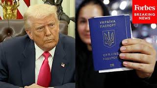 Trump Says Decision On Whether To Revoke TPS For Ukrainian Refugees In US Will Be Made 'Pretty Soon'