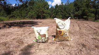 APPLE CORN VS REGULAR CORN! TRAIL CAMERA! WHAT HAPPENS? #whitetaildeer #deer