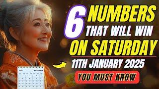 Lucky Numbers: 6 NUMBERS TO WIN JACKPOT on Saturday 11th JANUARY 2025 | Buddhist Teachings