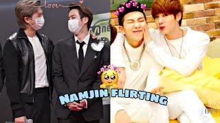 Namjin flirting moments