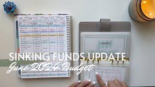 June 2024 Sinking Funds Update| Sinking Funds Counting | March 2024 Budget | Maria's Budgeting