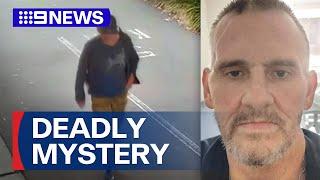 CCTV footage shows man’s final moments before suspicious death | 9 News Australia