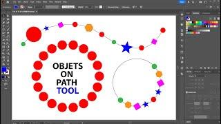 How to Use the New Objects on Path Tool in Adobe Illustrator