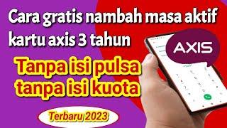 Cara Gratis menambah masa aktiv kartu 1.tahun