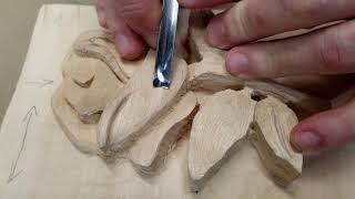 Wood Carving ASMR | Carving a Rose with Madcarver | Wood Carving for Beginners