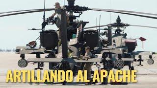 Así es el artillado de un helicóptero Apache