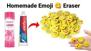 How to make Kneaded Eraser at home/DIY Kneaded Eraser/homemade Kneaded Eraser/diyEmoji Eraser#eraser