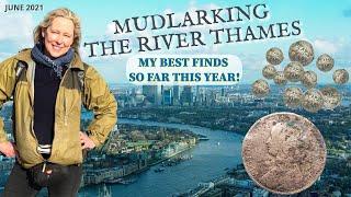 Mudlarking the River Thames - My Best Ever Mudlarking Finds so far this year (June 2021)