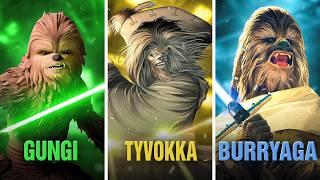 ALL 11 Wookiee Jedi In Star Wars Canon & Legends!