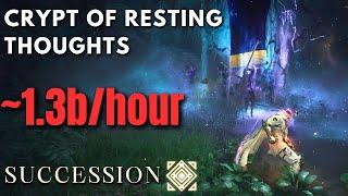 BDO Crypt of Resting Thoughts - 306 AP Succession Sage PvE | Lv2 19k Trash/hour